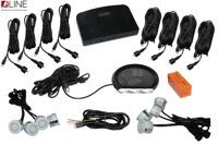 Парктронік Qline ParkSense Style 8 білий