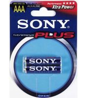 Батарейка LR03 (AAA) Sony Stamina Plus 1,5 V 2шт
