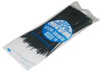 Стяжки 200мм 2,5мм (100шт) чорні