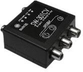 Коммутатор трех композитных видеосигналов HVI SW-301CV