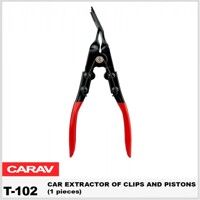 Инструмент для снятия клипс и пистонов Carav T-102