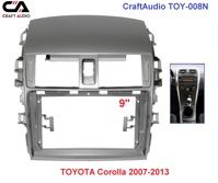 Рамка переходная CraftAudio TOY-008N TOYOTA Corolla 2007-2013 9"