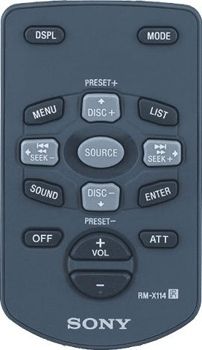 Пульт ДУ Sony RM-X114
