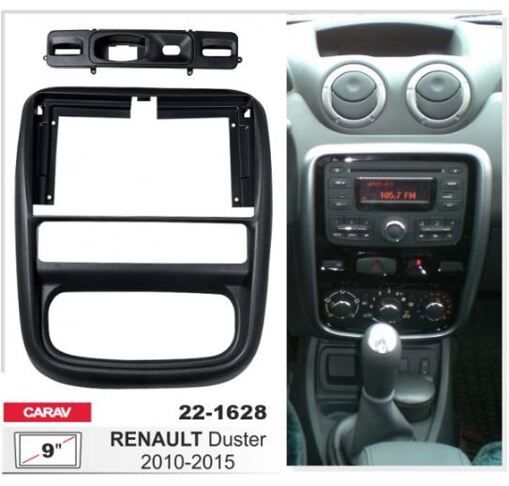 Рамка перехідна Carav 22-1628 Renault Duster