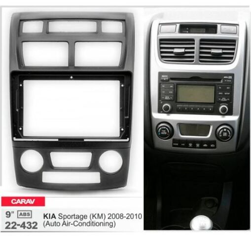 Рамка переходная Carav 22-432 Kia Sportage