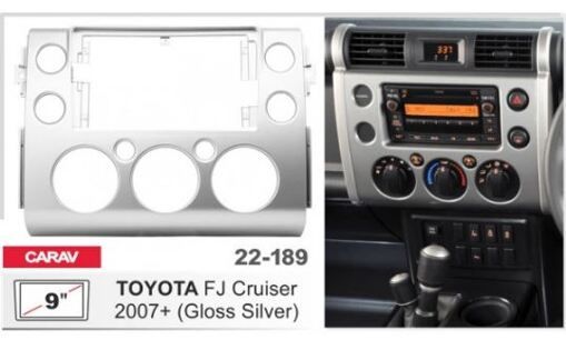 Рамка переходная Carav 22-189 Toyota FJ Cruiser