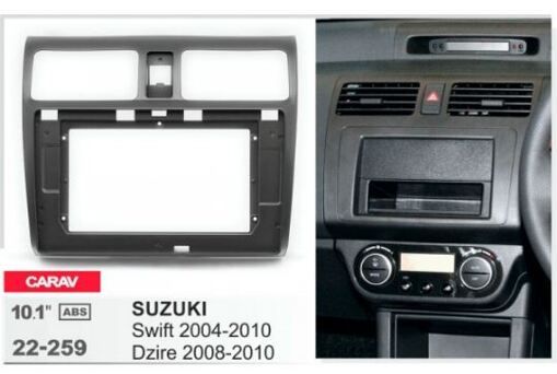 Рамка перехідна Carav 22-259 Suzuki Swift, Dzire