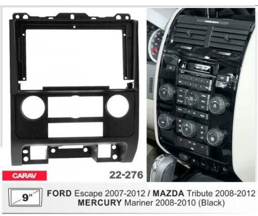 Рамка переходная Carav 22-276 Ford Escape, Mazda Tribute