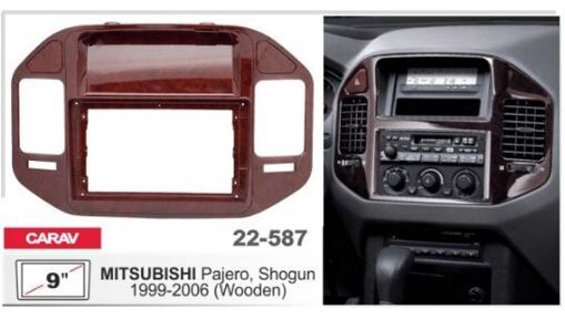 Рамка перехідна Carav 22-587 Mitsubishi Pajero