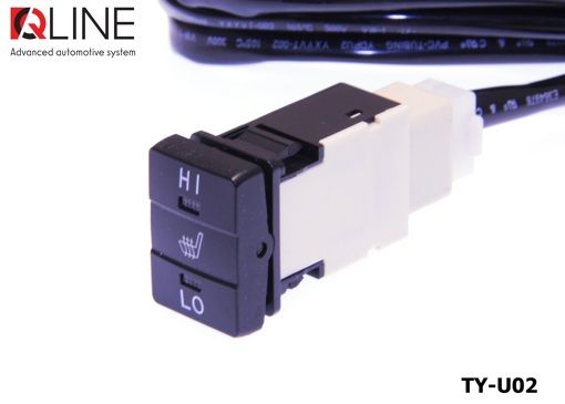 Кнопка подогрева сидений QLine Fiber TY-U02