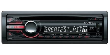 CD/MP3-ресивер Sony CDX-GT450