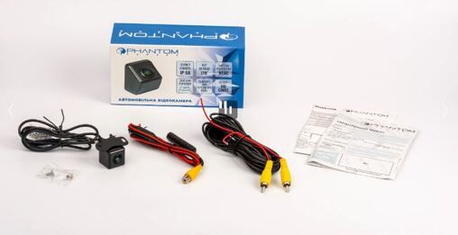 Камера заднього/переднього огляду Phantom CA-36 AHD/CVBS універсальна