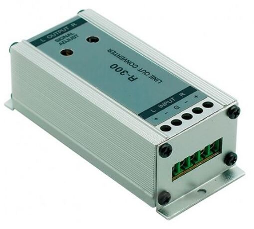 Конвертор уровня сигнала Carav R-300 (2 канала, регулировка)