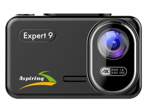 Відеореєстратор Aspiring Expert 9 Speedcam, WI-FI, GPS, 2K, 2 cameras