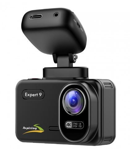 Відеореєстратор Aspiring Expert 9 Speedcam, WI-FI, GPS, 2K, 2 cameras