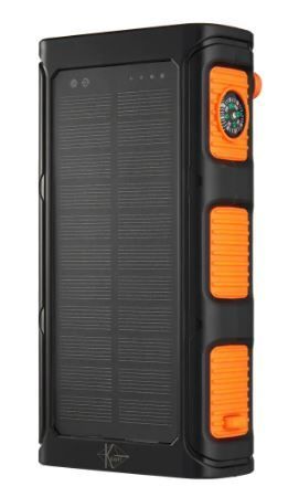 УМБ PowerBank з сонячною панеллю КВАНТ WSC37 30000mAh