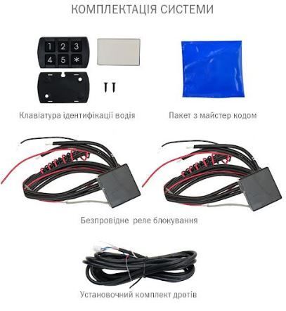Іммобілайзер SPETROTEC SA15 keypad_3х2