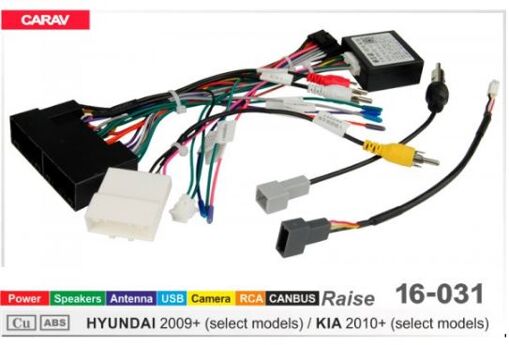 Переходник для магнитол 9&quot;, 10.1&quot; Carav 16-031 KIA, Hyundai