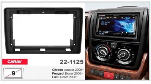 Рамка перехідна Carav 22-1125 Citroen Jumper, Peugeot Boxer, Fiat Ducato