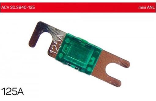 Предохранители mini ANL 125A 1 шт ACV 30.3940-125