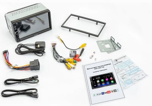 Мультимедиа 2-DIN Phantom DVA-7102 1/32 (без привода)