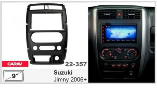 Рамка переходная Carav 22-357 Suzuki Jimny