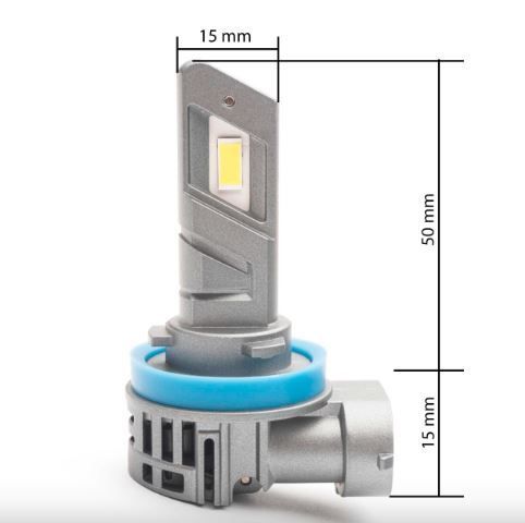 Лампи світлодіодні Prime-X MINI 2 H11 5000K (2 шт)