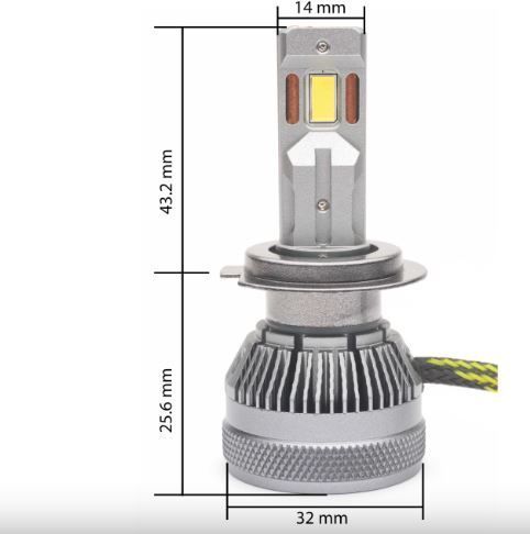 Светодиодные лампы Prime-X SM Pro H7 5000К (2 шт.)