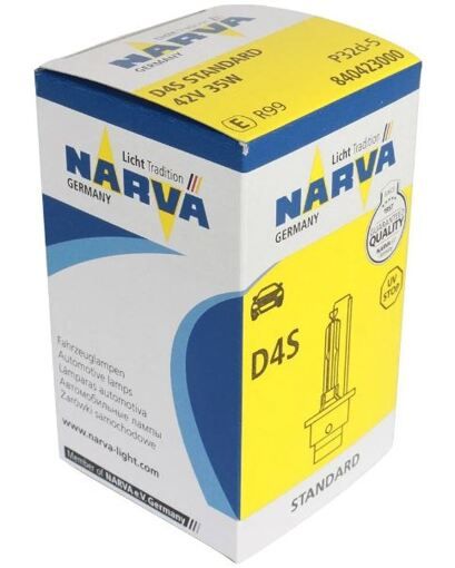 Лампа ксенонова Narva 84042 XENSTART D4S 85V 35W P32d-5