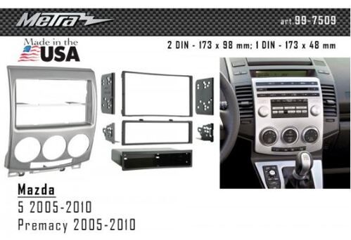 Рамка перехідна Metra 99-7509 Mazda 5, Premacy