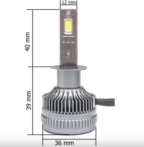 Светодиодные лампы Prime-X MAX Pro H1 5000К (2 шт.)