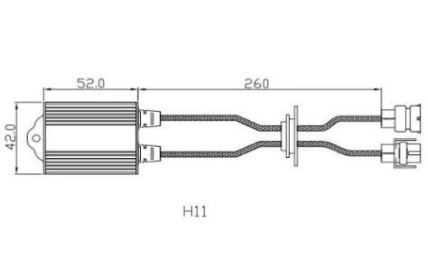 Обманки Led Prime-X CD H8/H9/H11/H16 цифрові (2 шт.)