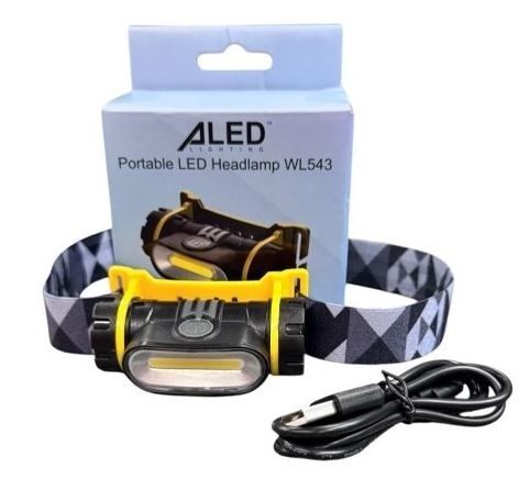 Портативный фонарик Aled WL-543 Налобный