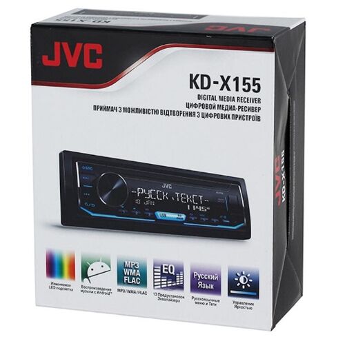 Медіа-ресивер JVC KD-X155