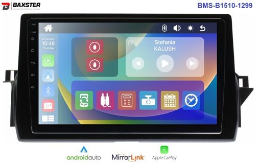 Штатна магнітола Baxster ВМS-B1510-1299 TOYOTA Camry 21+