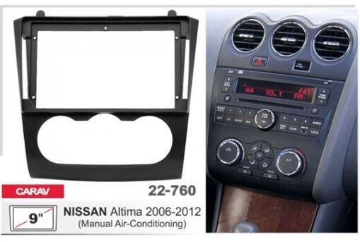 Рамка переходная Carav 22-760 Nissan Altima