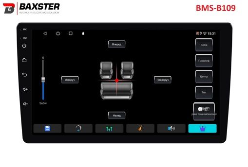 Штатная магнитола Baxster BMS-B109-071L Hyundai i30 (PD) 17+