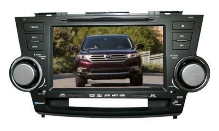 Штатна магнітола Globex GU-8011 Toyota Highlander