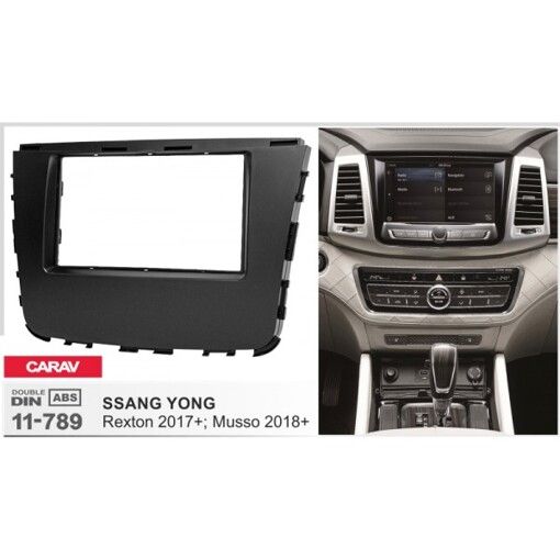 Рамка переходная Carav 11-789 SsangYong Rexton