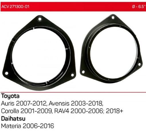 Проставки під динаміки ACV 271300-01 Toyota, Daihatsu