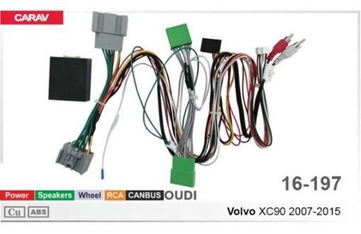 Перехідник для магнітол 9&quot;, 10.1&quot; Carav 16-197 Volvo XC90