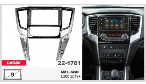 Рамка переходная Carav 22-1781 Mitsubishi L200