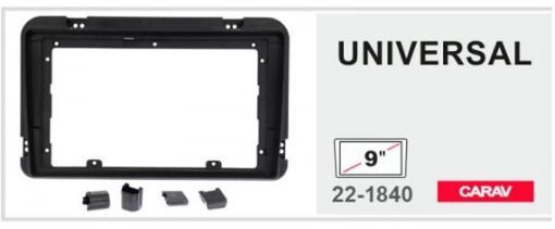 Рамка переходная Carav 22-1840 для магнитол 9&quot; универсальная