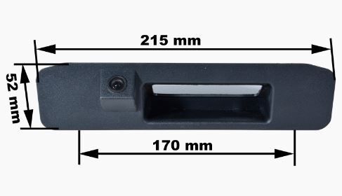 Камера заднього виду Prime-X TR-13-DW5 Mercedes з динамічною розміткою