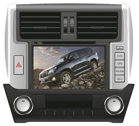 Штатна магнітола Phantom DVM-3046G HDi titanium Toyota Prado 150