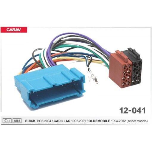 Переходник Авто-ISO Carav 12-041 Buick, Cadillac, Oldsmobile
