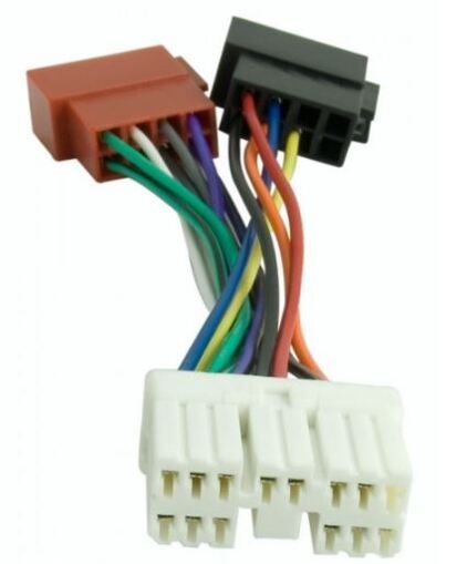 Роз'єм для штатної магнітоли Carav 12-121 Subaru, Renault