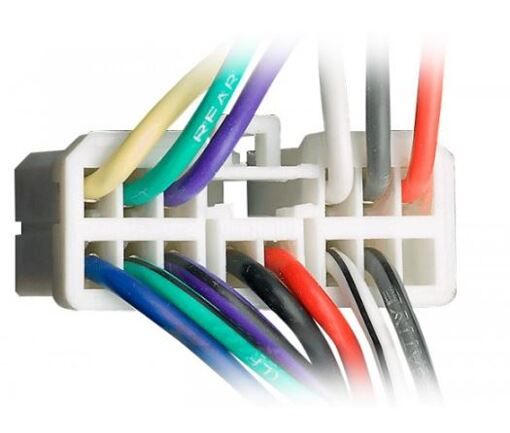 Роз'єм для штатної магнітоли Carav 12-121 Subaru, Renault