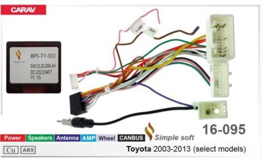 Перехідник для магнітол 9&quot;, 10.1&quot; Carav 16-095 Toyota, Lexus