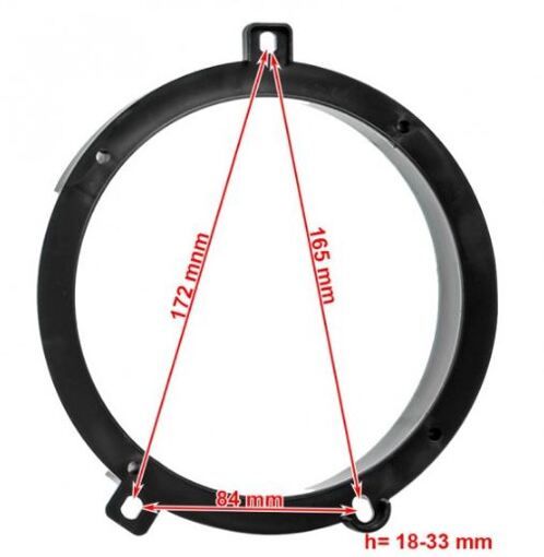 Проставки под динамики ACV 271190-01 Mercedes C-klasse